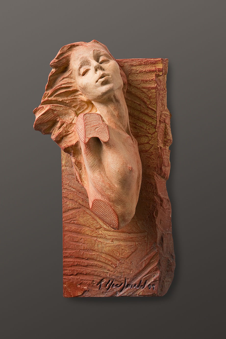 Richard MacDonald, Fragment III, Radiance, Red, 2015