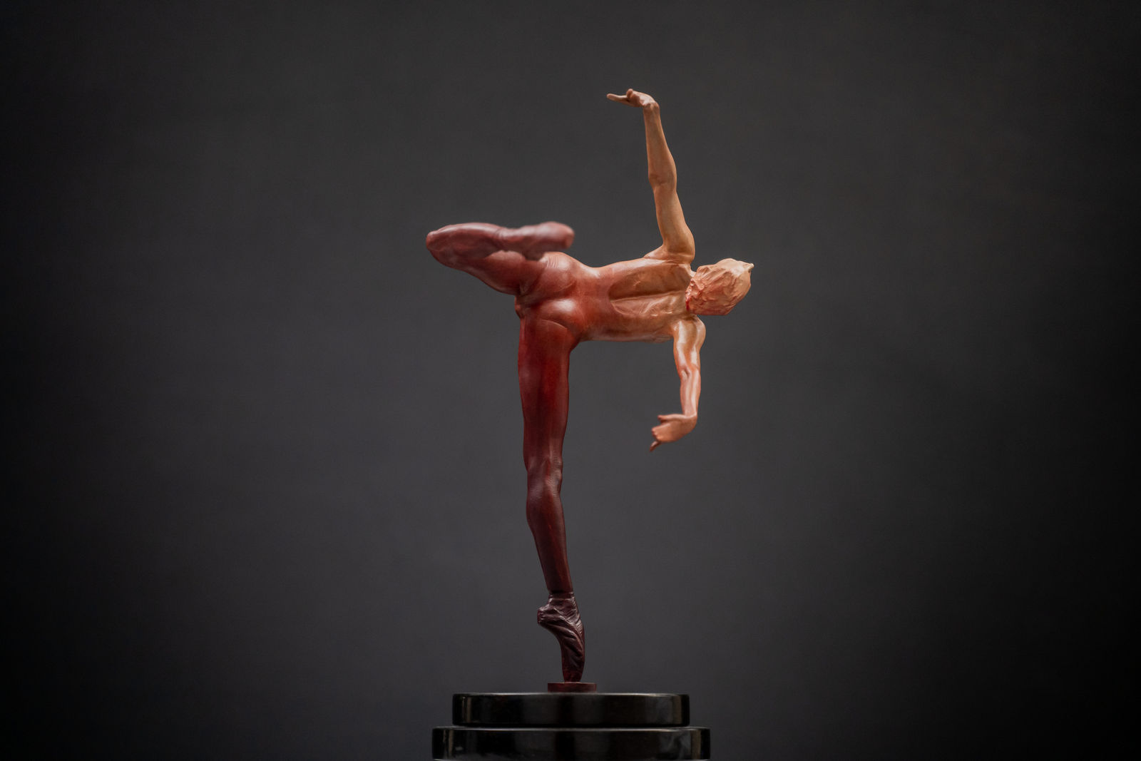Richard MacDonald, Flight in Attitude, Atelier, Red, 2005