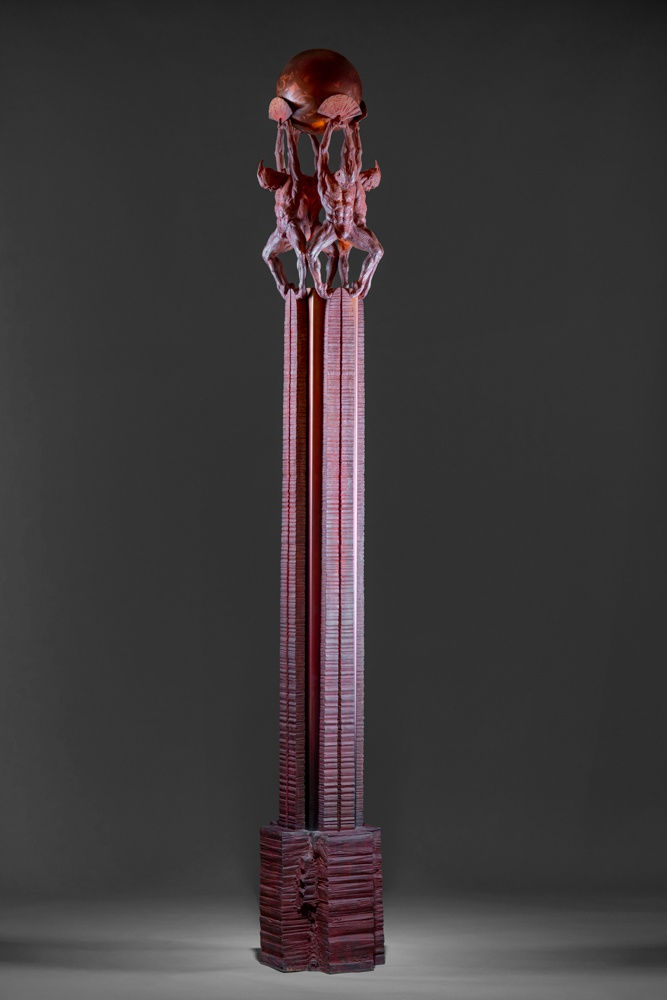 Richard MacDonald, Spirit, Red, 2015