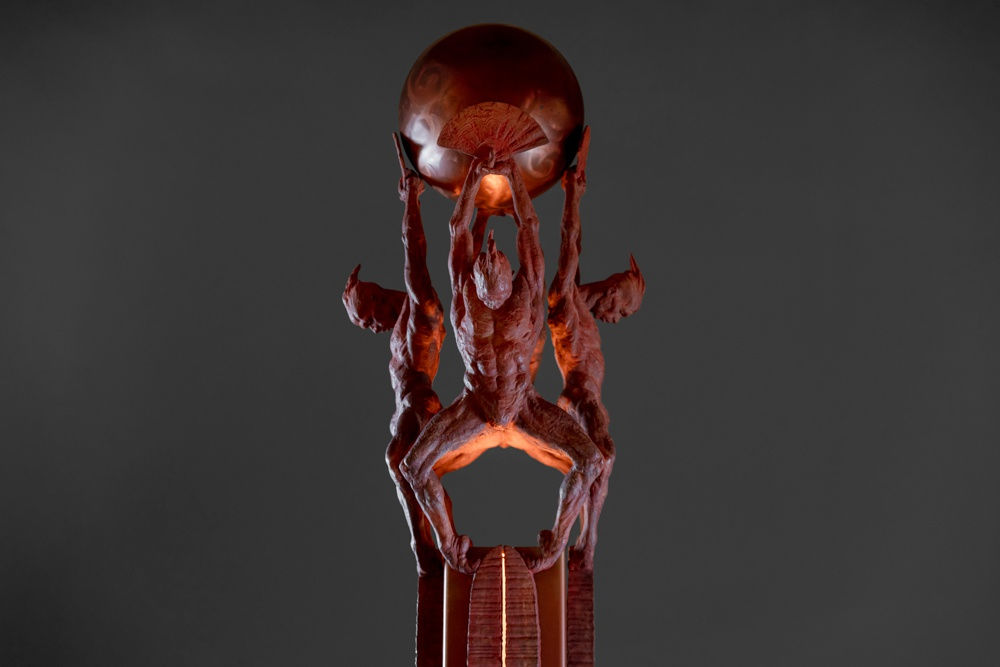 Richard MacDonald, Spirit, Red, 2015