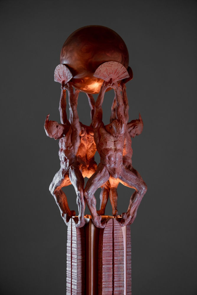 Richard MacDonald, Spirit, Red, 2015