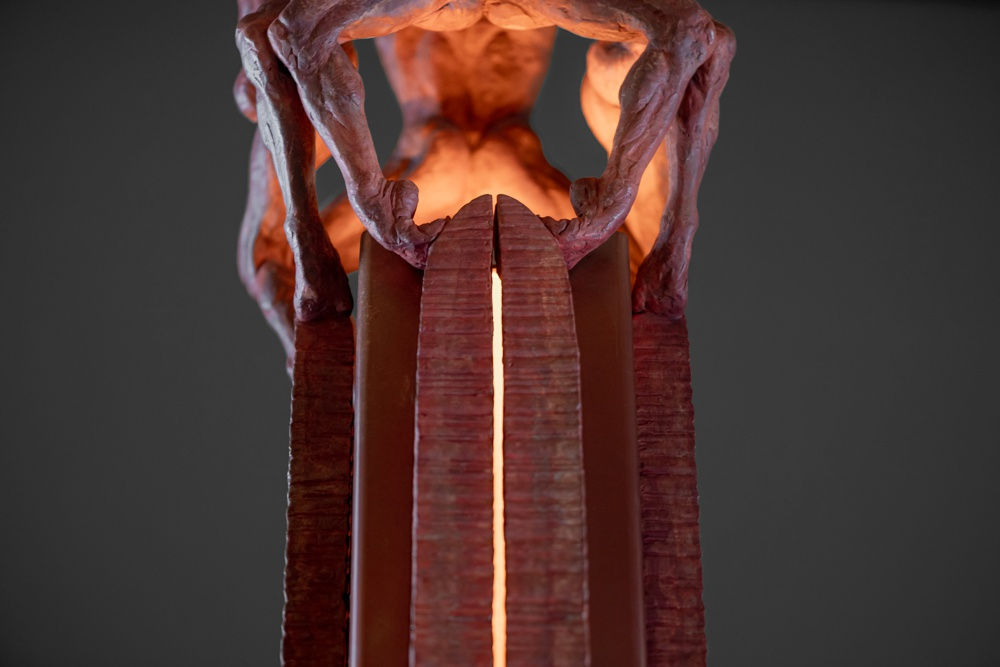 Richard MacDonald, Spirit, Red, 2015