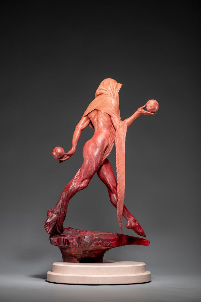 Richard MacDonald, Nightfall, Third life, Red, 2010