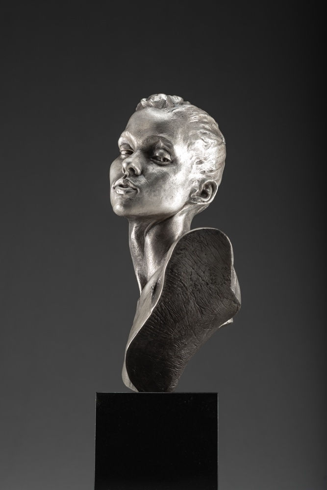 Richard MacDonald, Katherine Bust, Platinum, 2010