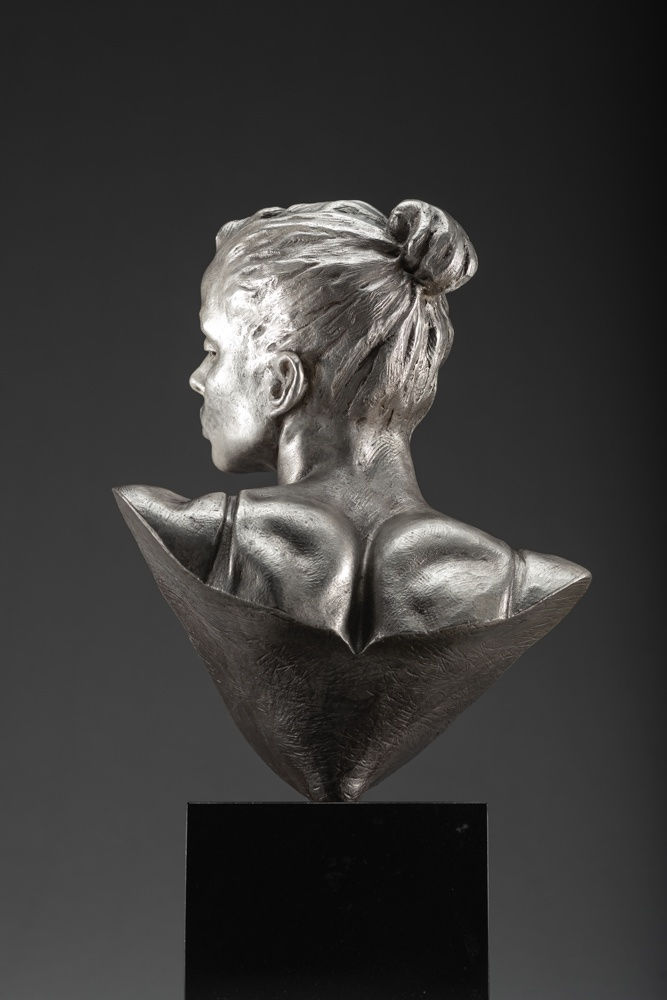 Richard MacDonald, Katherine Bust, Platinum, 2010