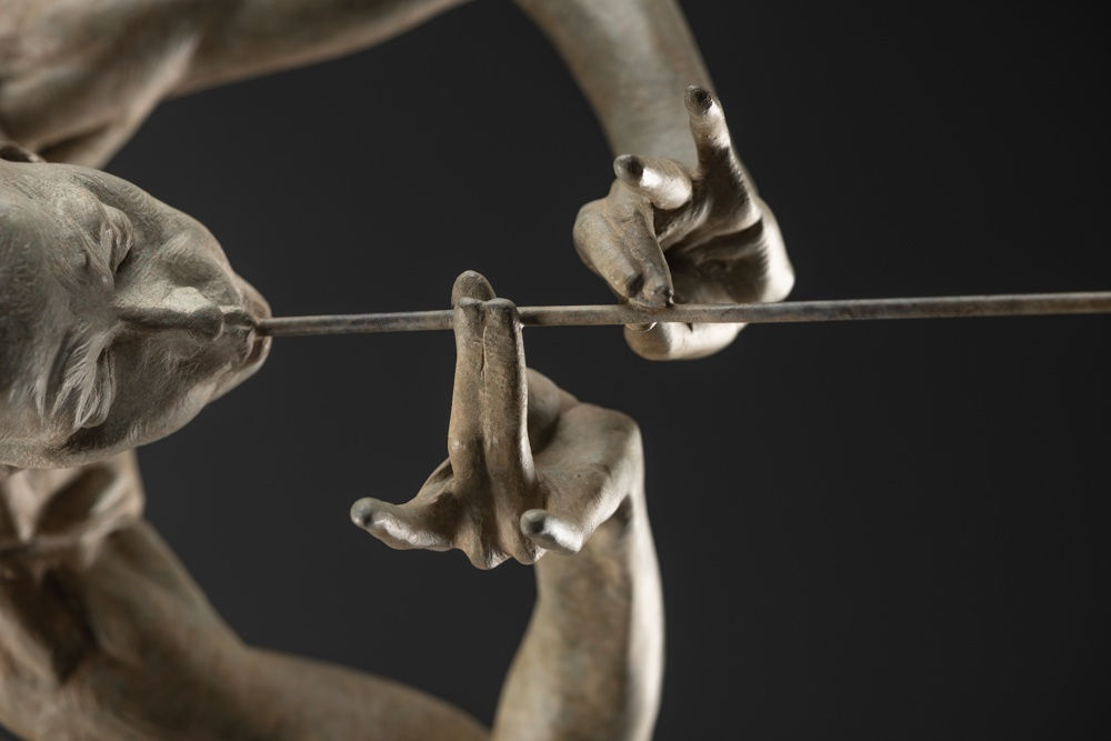 Richard MacDonald, Trumpeter, Draped, Third life, 2014