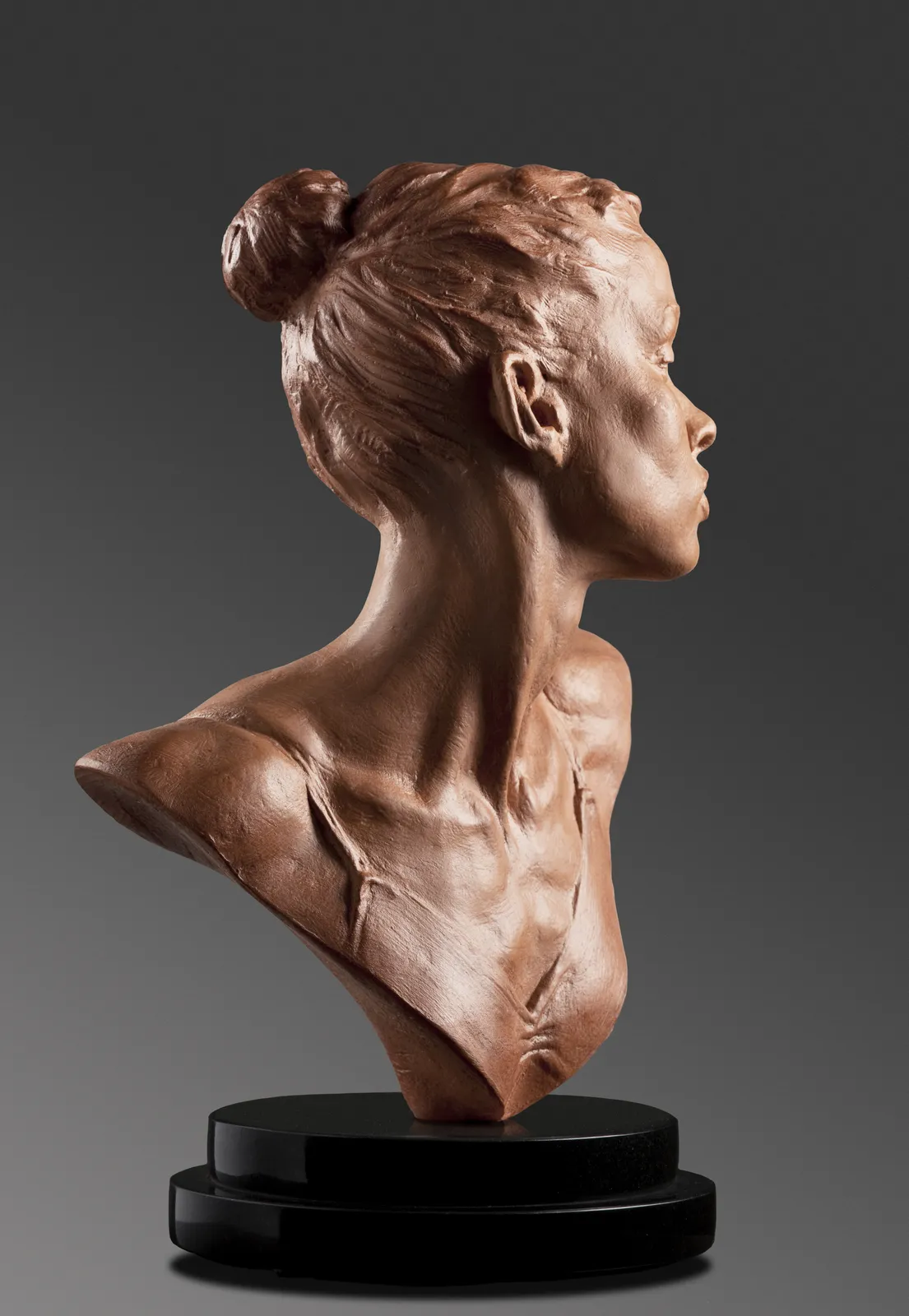 Richard MacDonald, Katherine Bust, Atelier, Terra Cotta, 2011