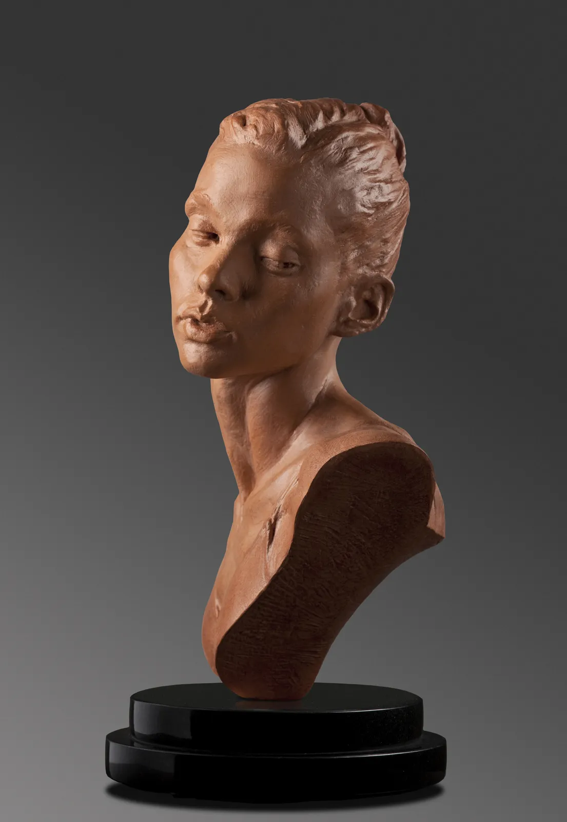 Richard MacDonald, Katherine Bust, Atelier, Terra Cotta, 2011
