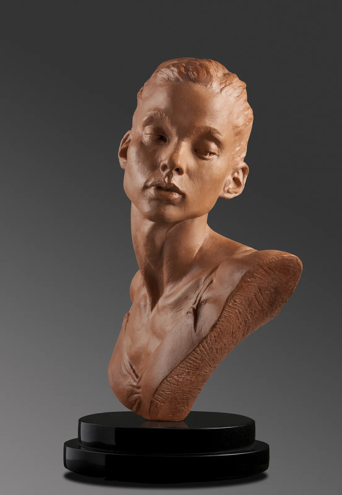 Richard MacDonald, Katherine Bust, Atelier, Terra Cotta, 2011