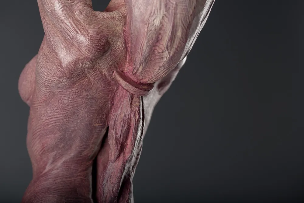 Richard MacDonald, Diana Earth & Moon, Third Life, Red, 2018