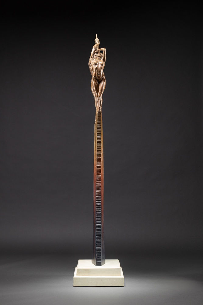 Richard MacDonald, Reflections, Bronze, 2024