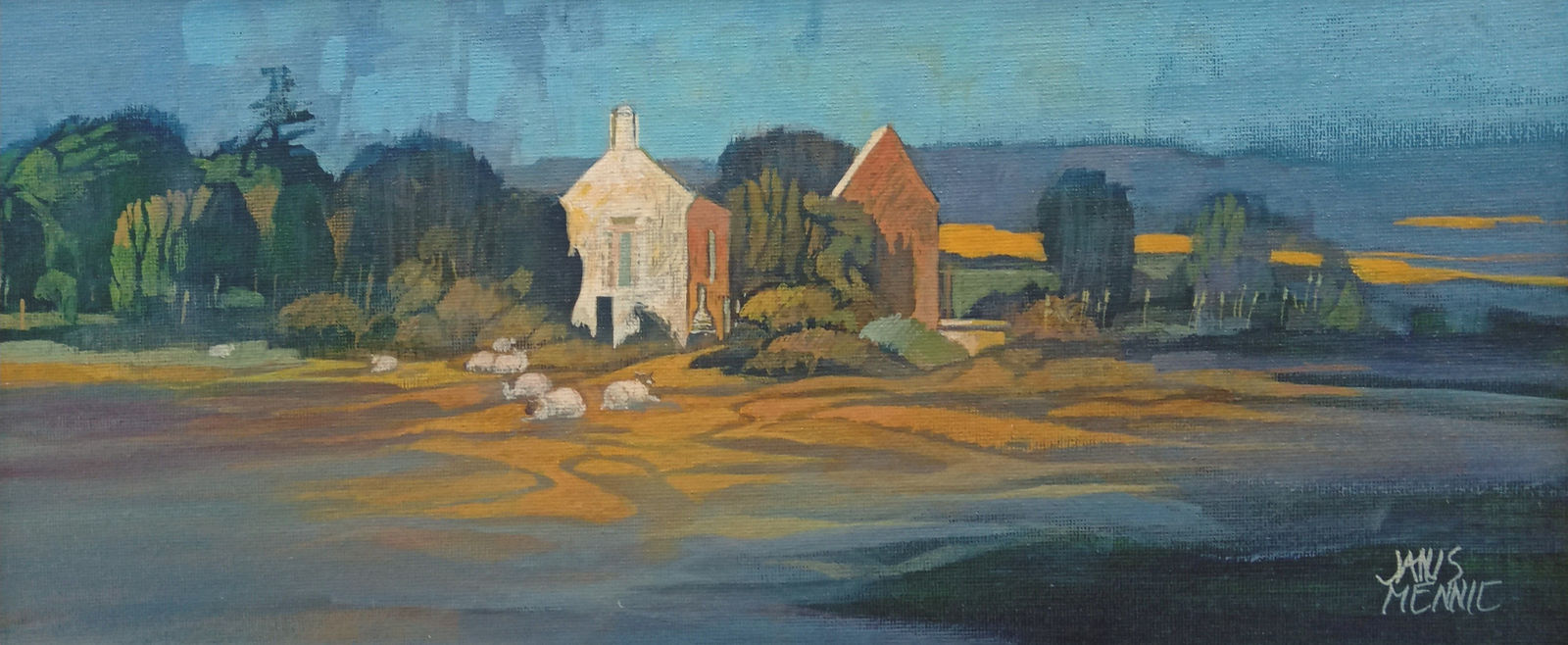 Janis Mennie, A Summer Afternoon (Kiltearn Old Parish Church), 2025