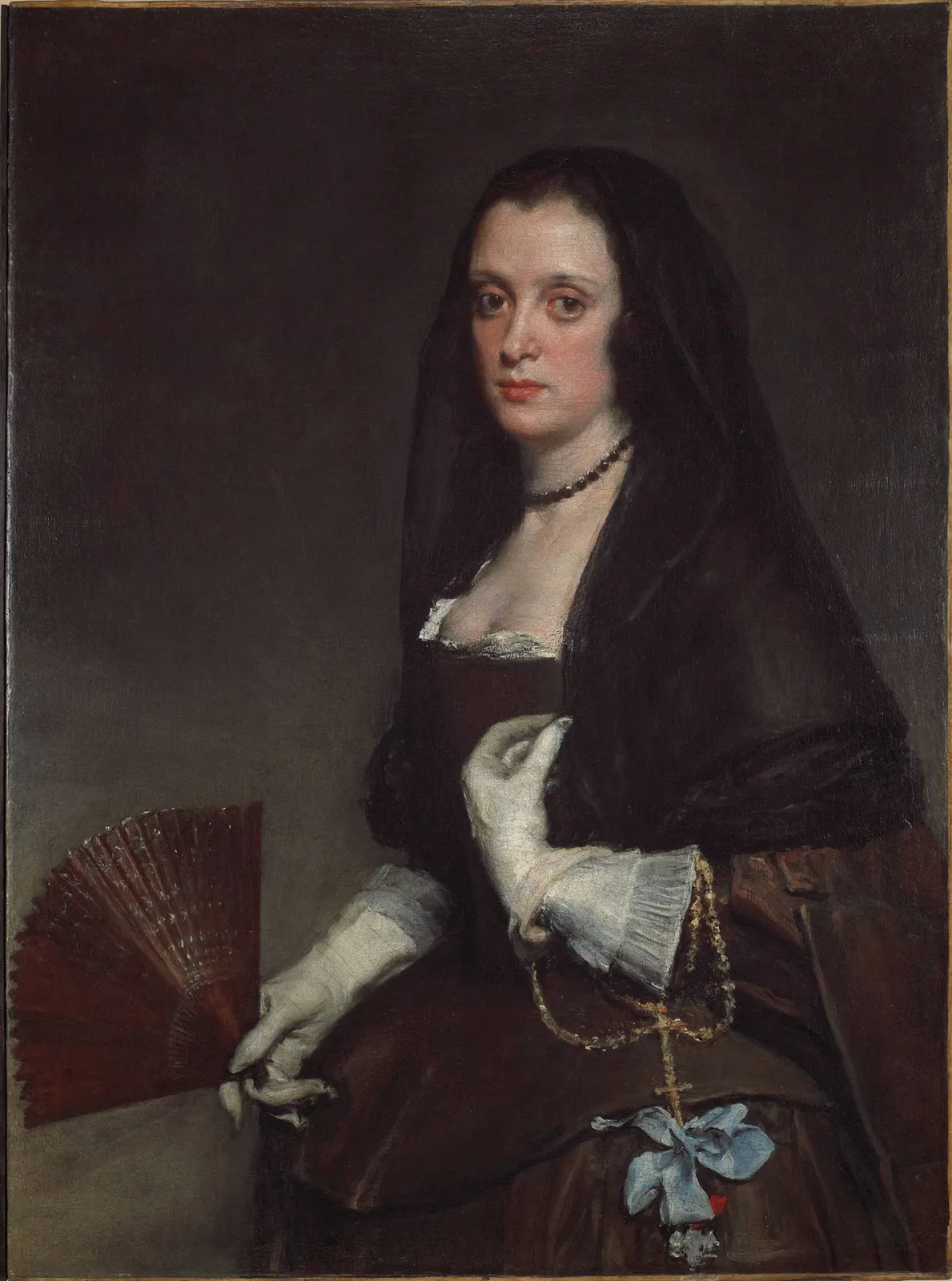 The Lady with a Fan by Velázquez