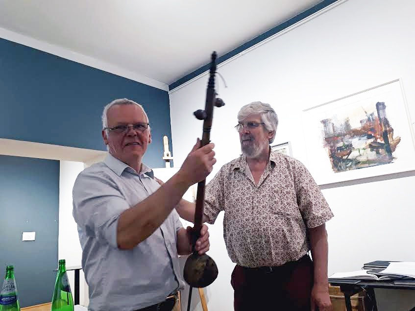 Richard Pikesley with Tom Coates