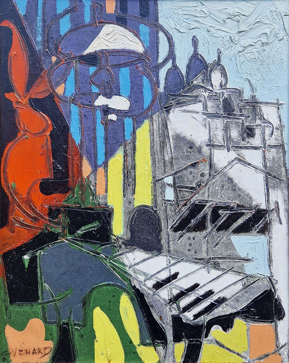 Claude Venard, Fenetre ouverte sur Montmarte