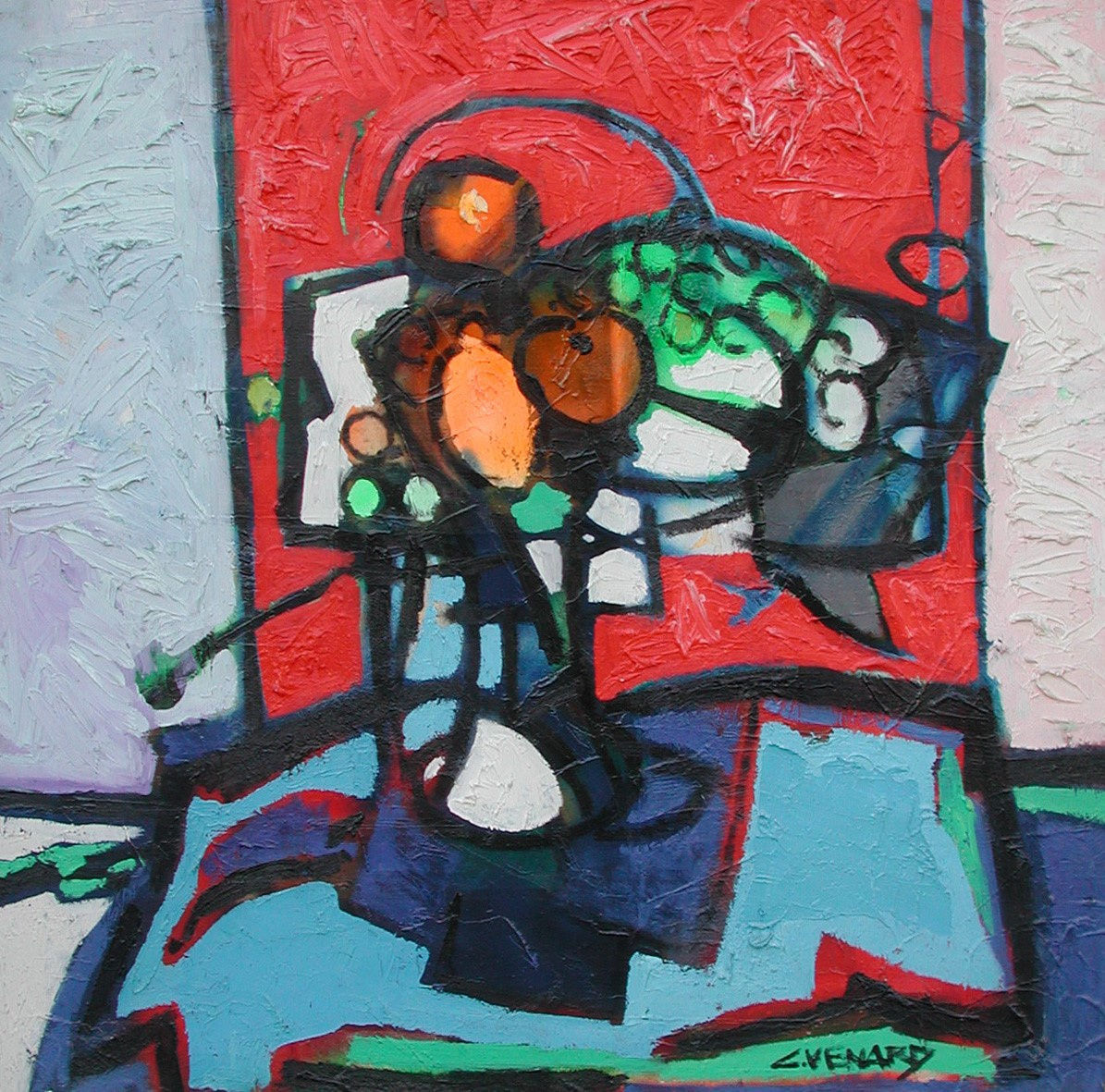 Claude Venard, Composition with Fruit