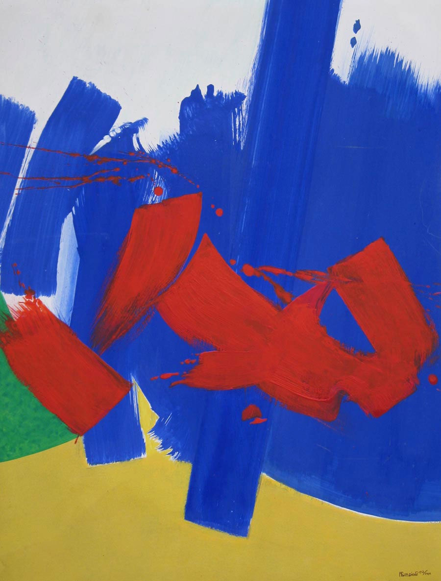 Philippe Erwan Dévé, Abstract Composition, 2002