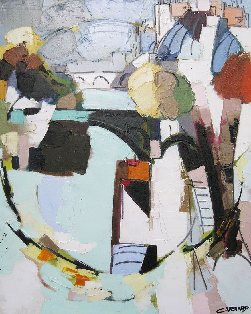 Claude Venard, Le Pont et la Seine