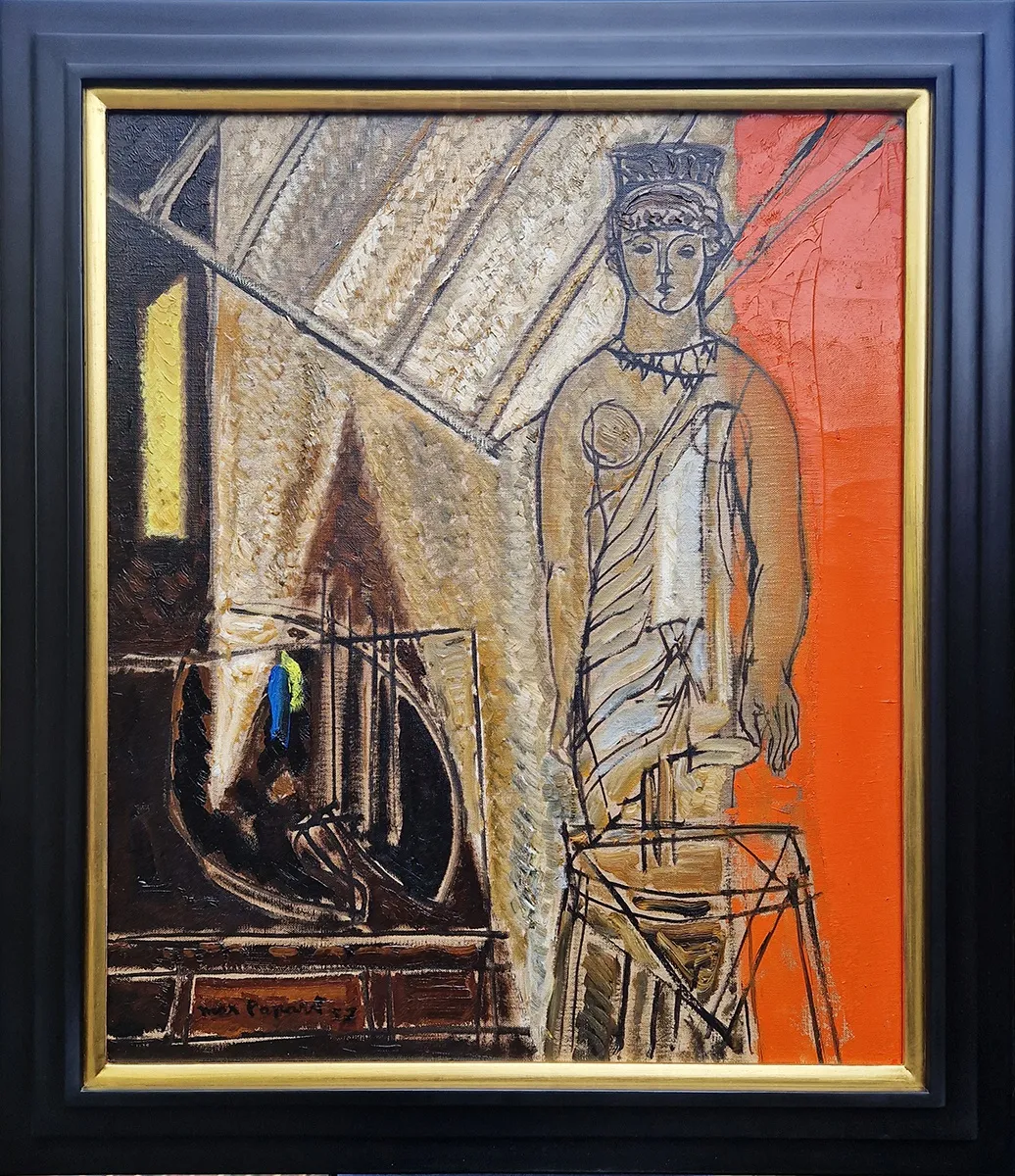 Max Papart, Coré dans l'atelier