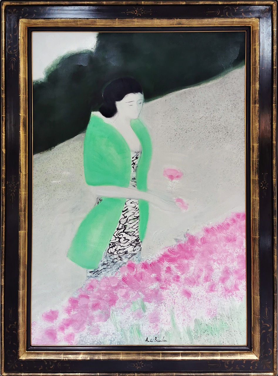 André Brasilier, La Belle Jardinière, 1986