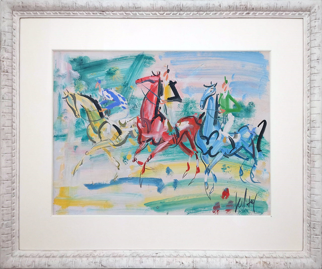 Gen Paul, Les Courses, circa 1950