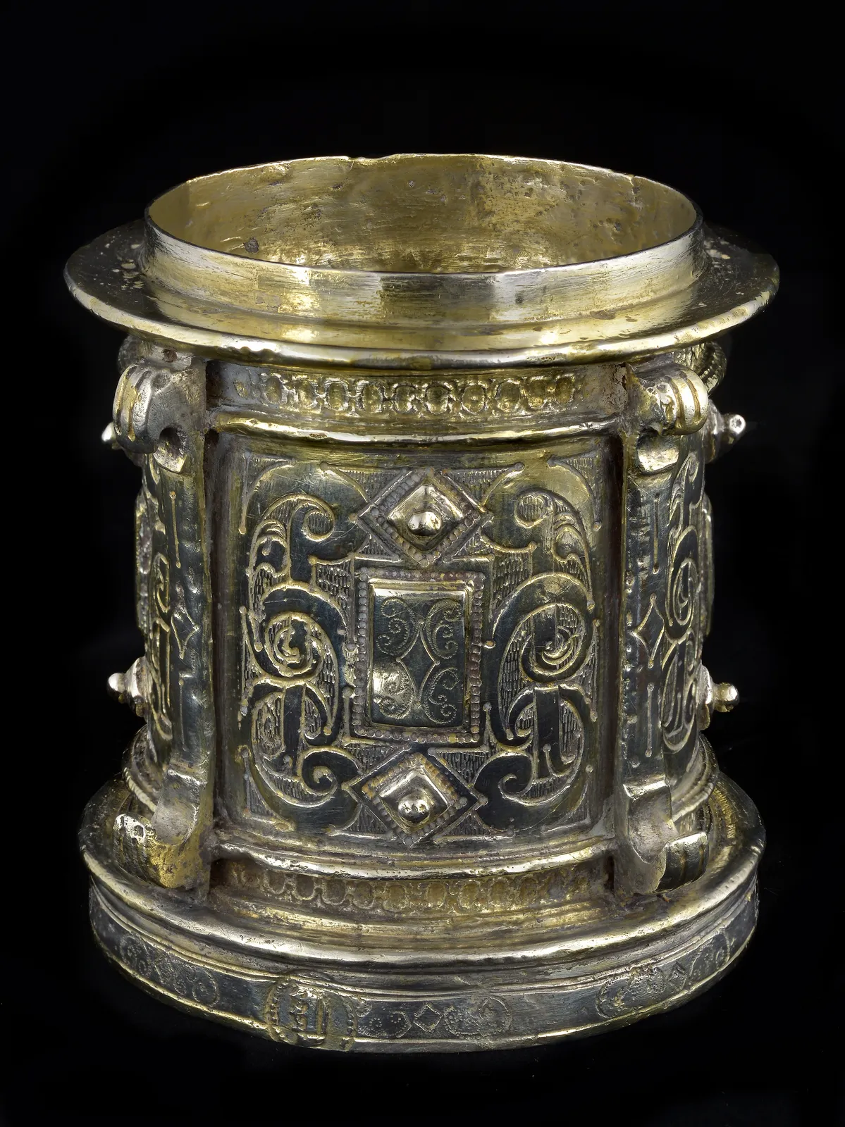 SALT CELLAR, Unidentified artist, Viceroyalty Of Peru, No later than 1622