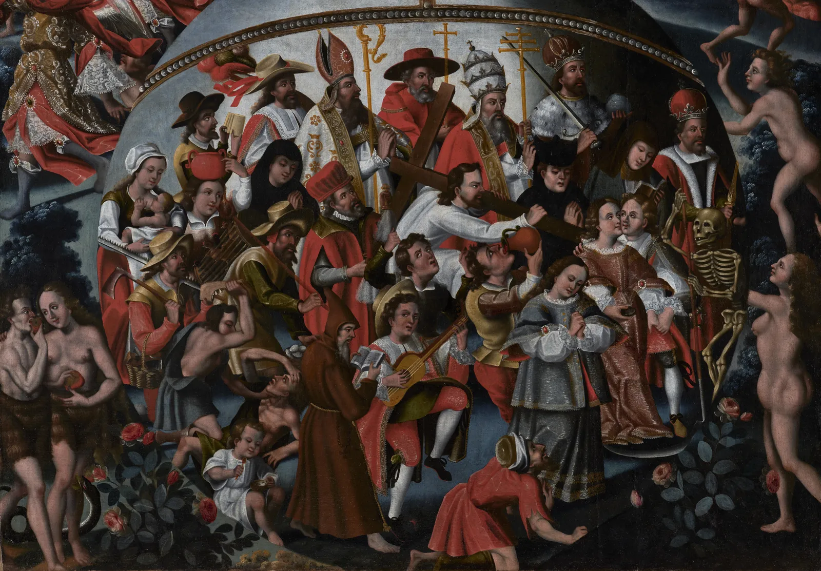 LEONARDO FLORES, The final judgment, master of the school of El Collao, audiencia real of Charcas (actual Bolivia), 1650-1710