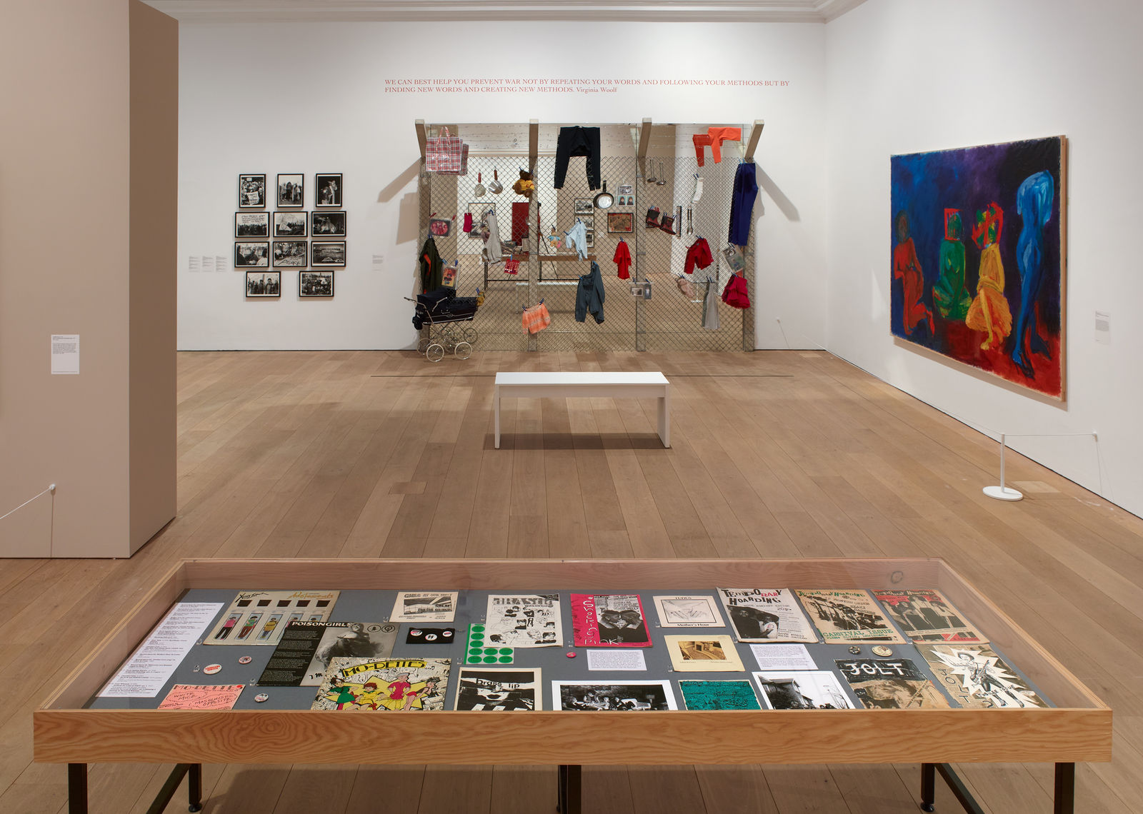 Installation view, Women in Revolt! Art, Activism and the Women’s Movement in the UK 1970-90, the Whitworth, The University of...