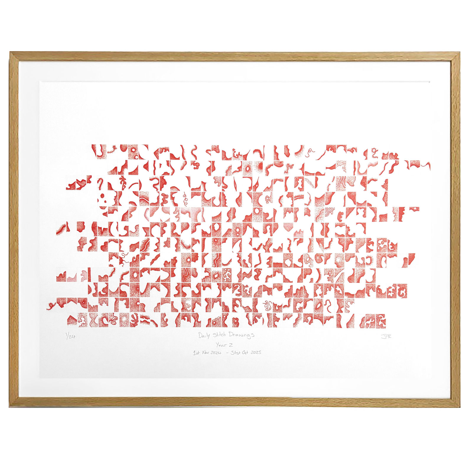 Daily Stitch Drawings - Year 2