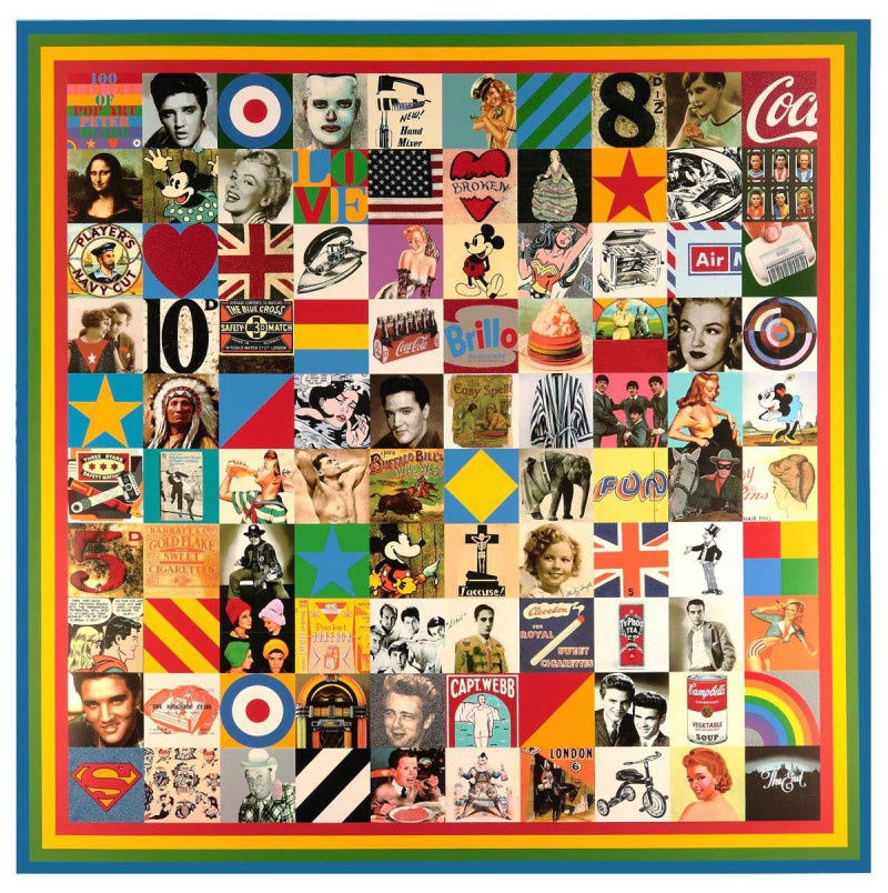 Sir Peter Blake , 100 Sources of Pop, 2014