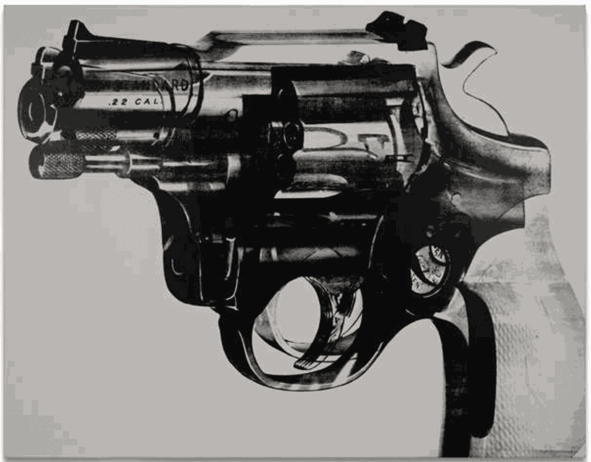 Andy Warhol, Gun, 1981-1982