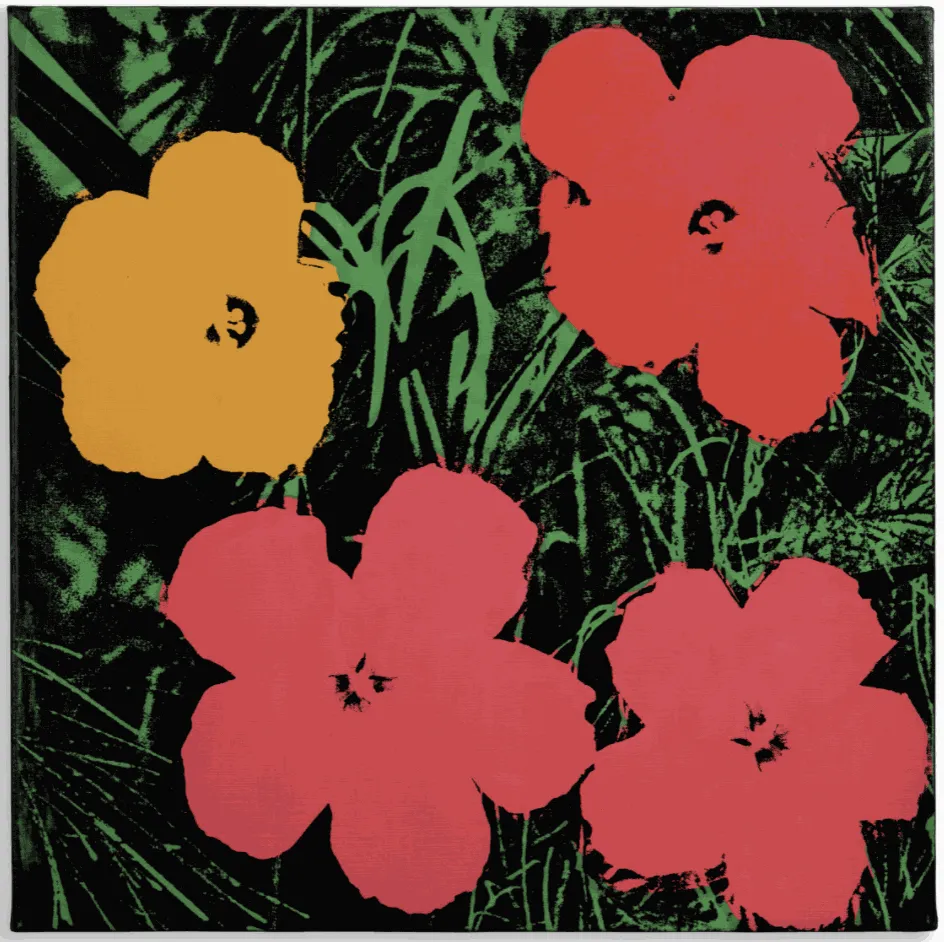 Andy Warhol, Flowers, 1964