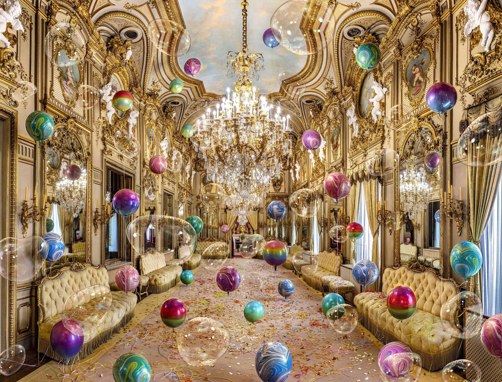 Flavia Junqueira, Palacio de Fernan Nuñez #1, 1847, Madrid, 2022