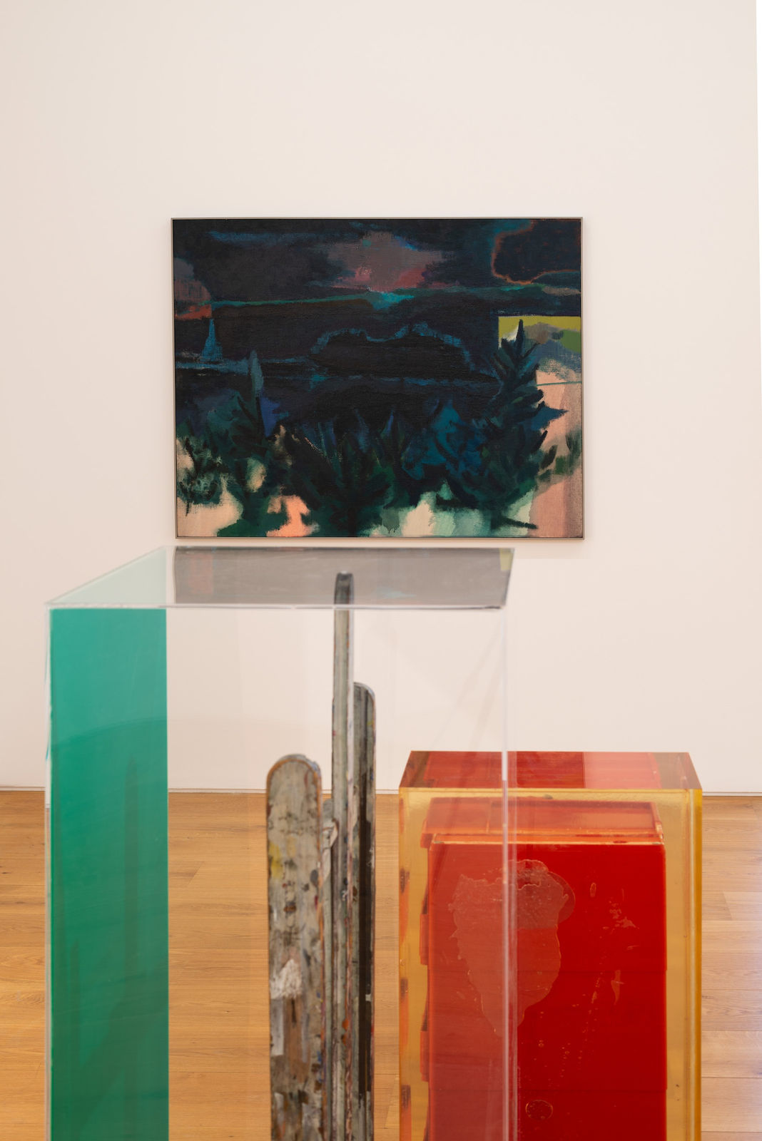 Installation view of In the Pictorial Code, Quetzal Art Center, 2023