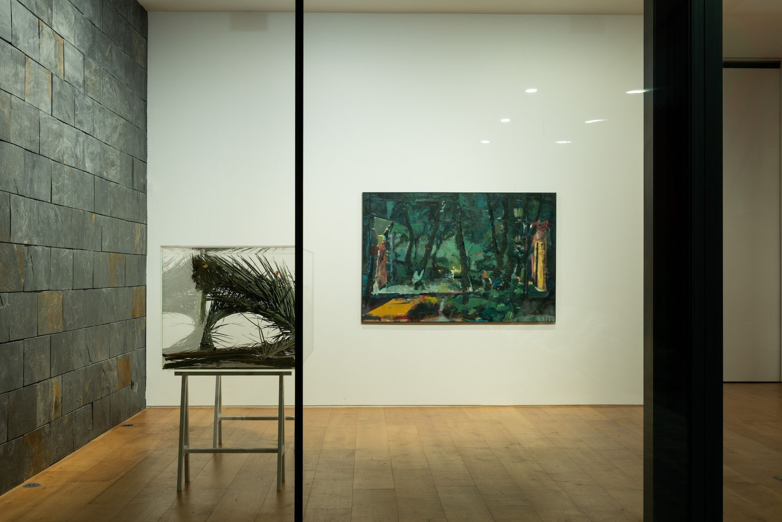 Installation view of In the Pictorial Code, Quetzal Art Center, 2023