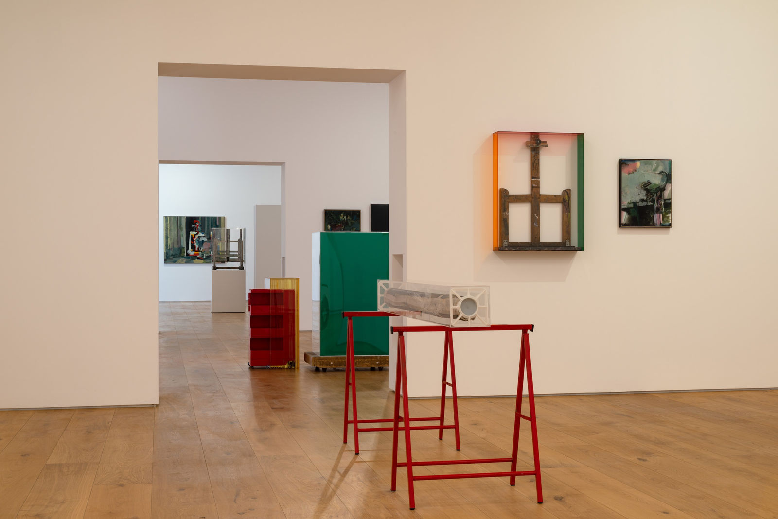 Installation view of In the Pictorial Code, Quetzal Art Center, 2023