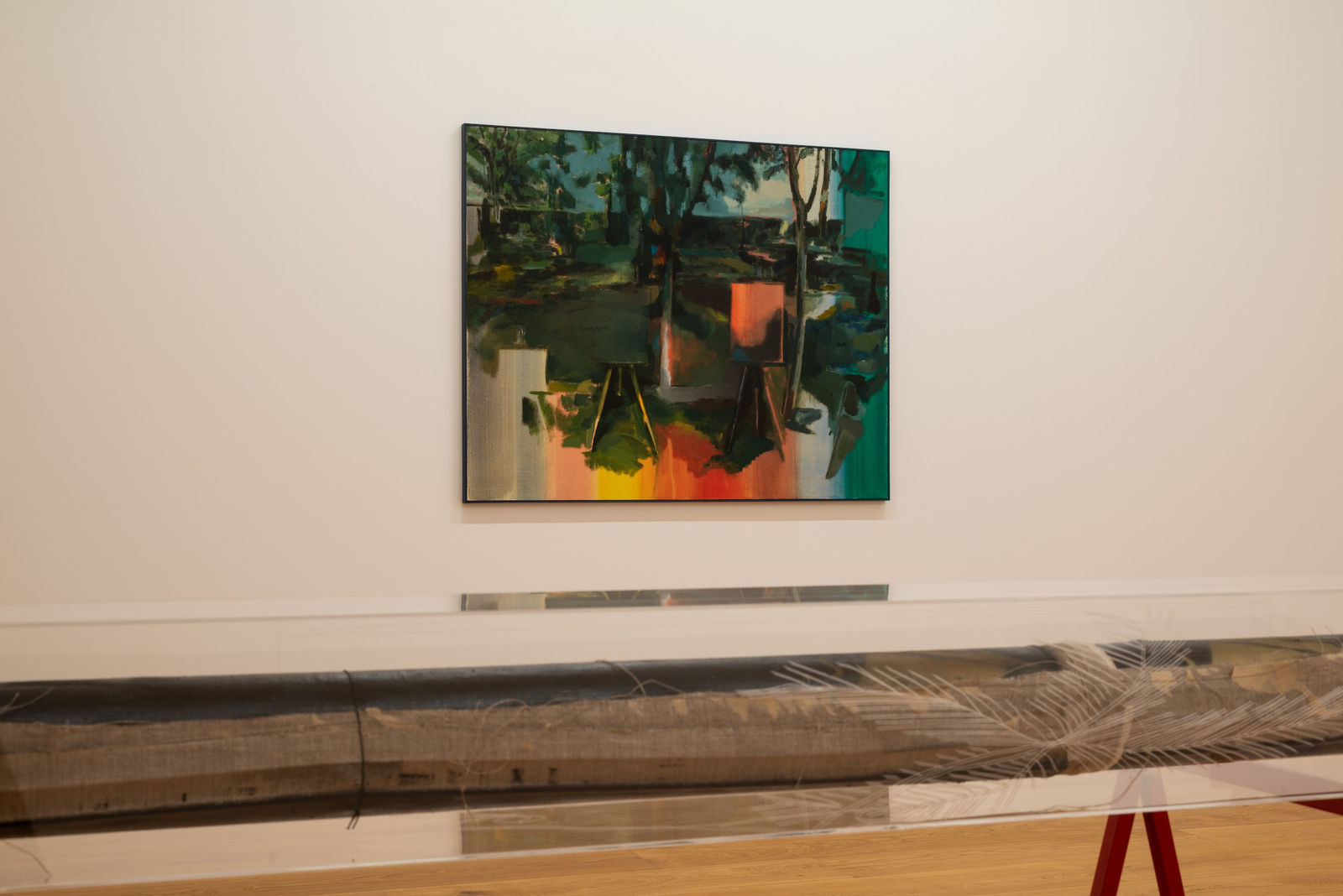 Installation view of In the Pictorial Code, Quetzal Art Center, 2023