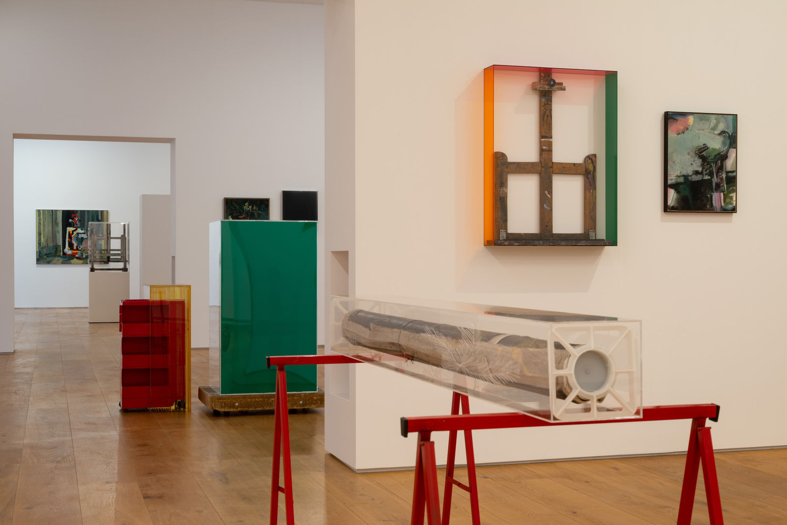 Installation view of In the Pictorial Code, Quetzal Art Center, 2023