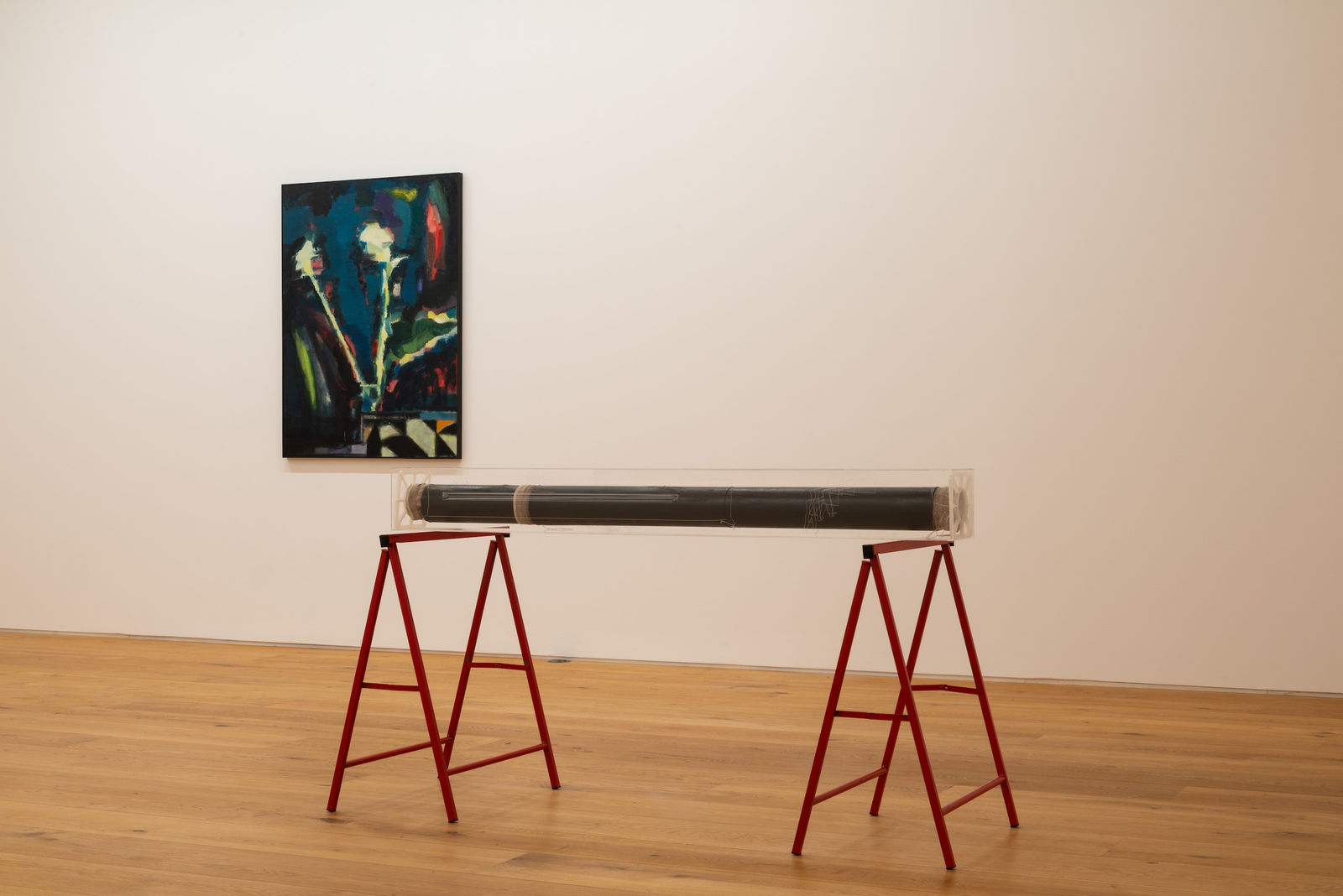 Installation view of In the Pictorial Code, Quetzal Art Center, 2023