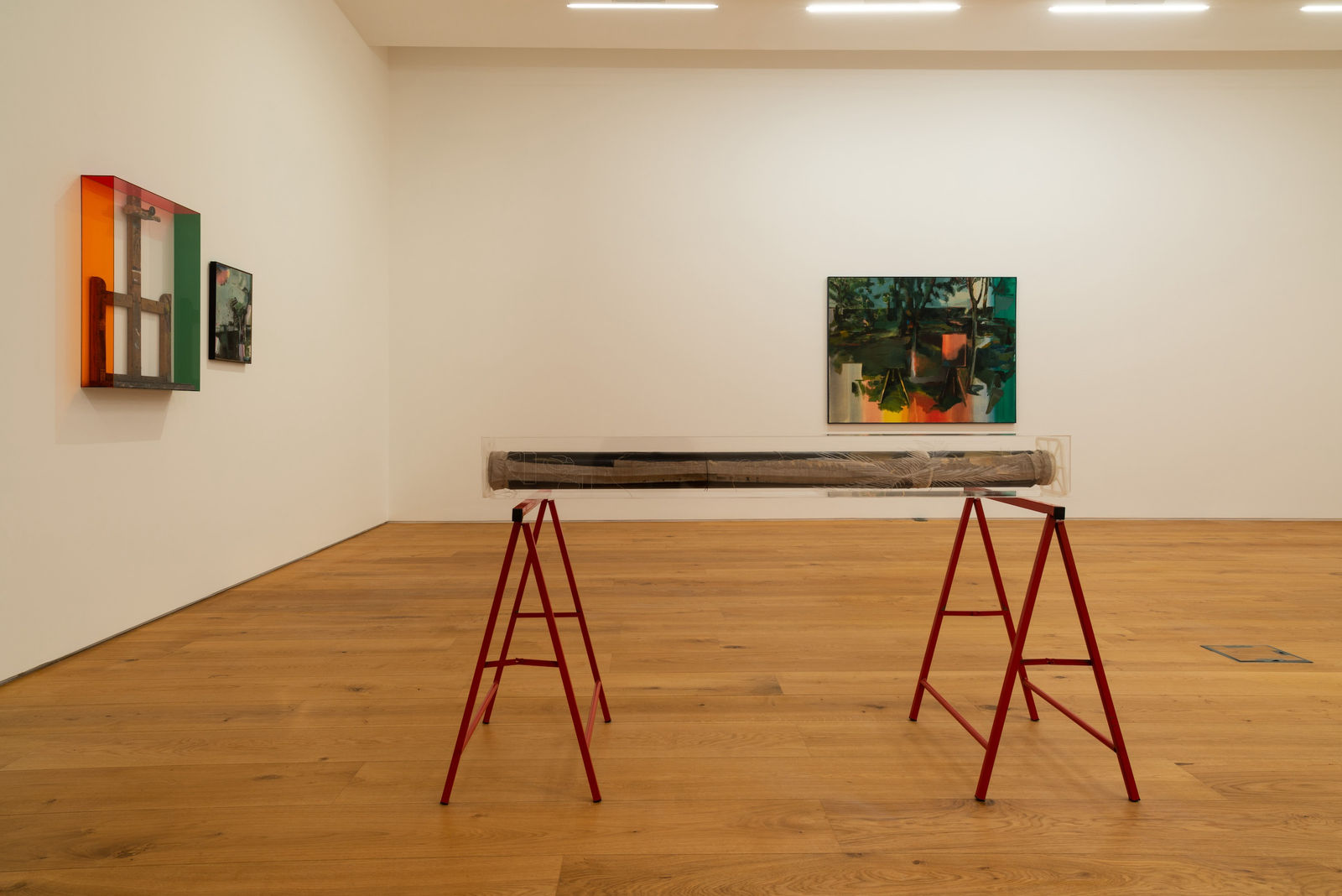 Installation view of In the Pictorial Code, Quetzal Art Center, 2023