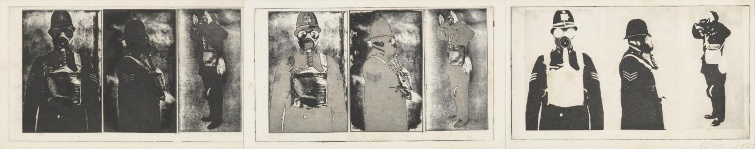 Three Mug Shots in a Row, 1982