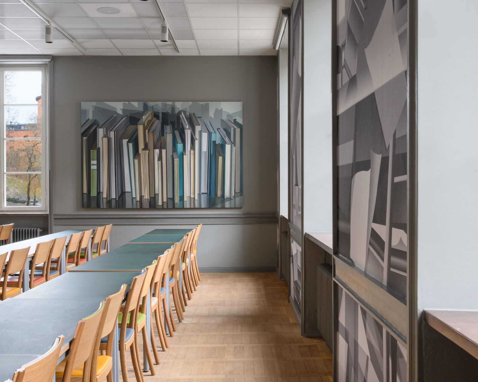 Carl Hammoud, The Schumpeter Room, Stockholm School of Economics. Photo: Mikael Olsson