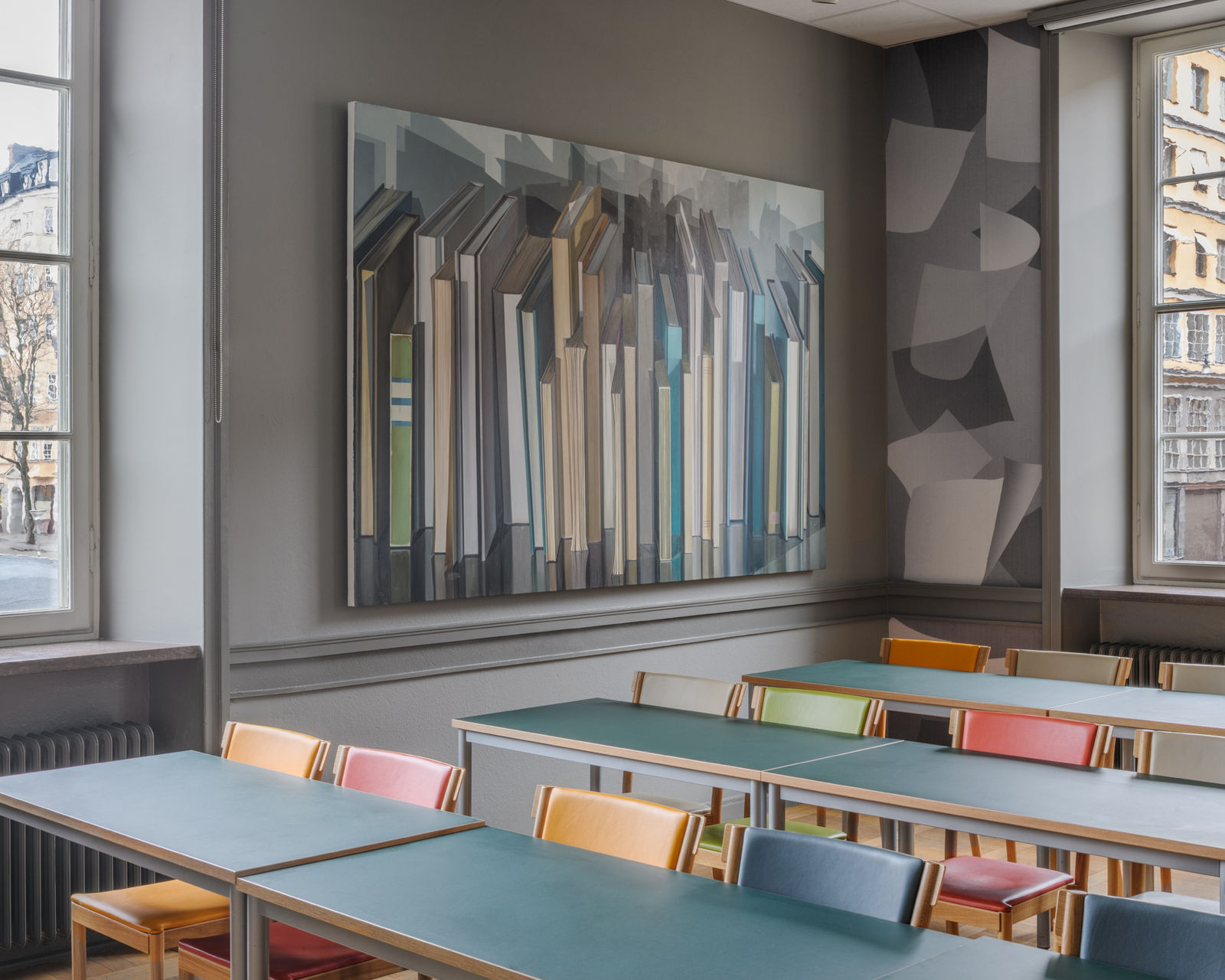 Carl Hammoud, The Schumpeter Room, Stockholm School of Economics. Photo: Mikael Olsson