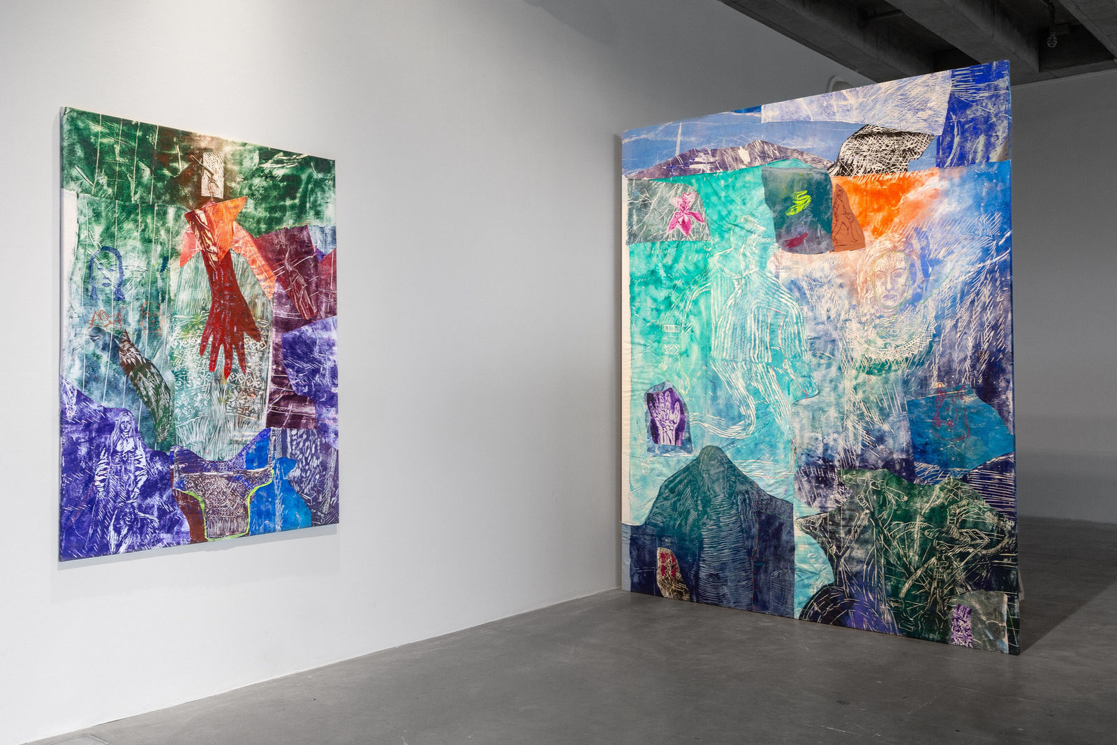 Idun Baltzersen, Installation view, Kalmar Konstmuseum, 2024