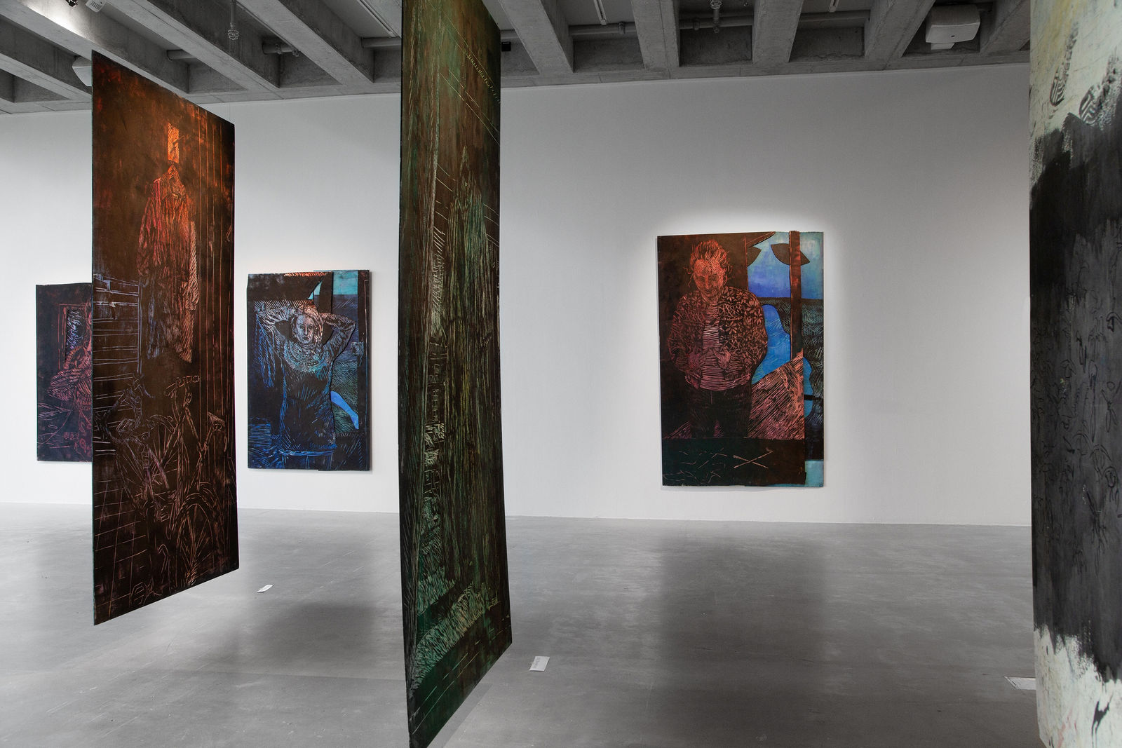 Idun Baltzersen, Installation view, Kalmar Konstmuseum, 2024