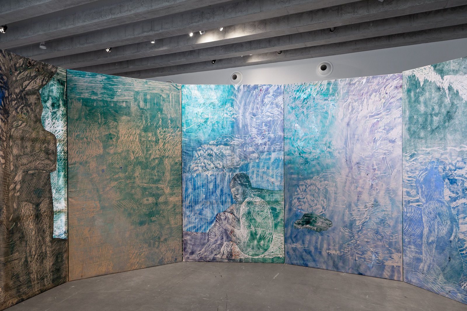 Idun Baltzersen, Installation view, Kalmar Konstmuseum, 2024