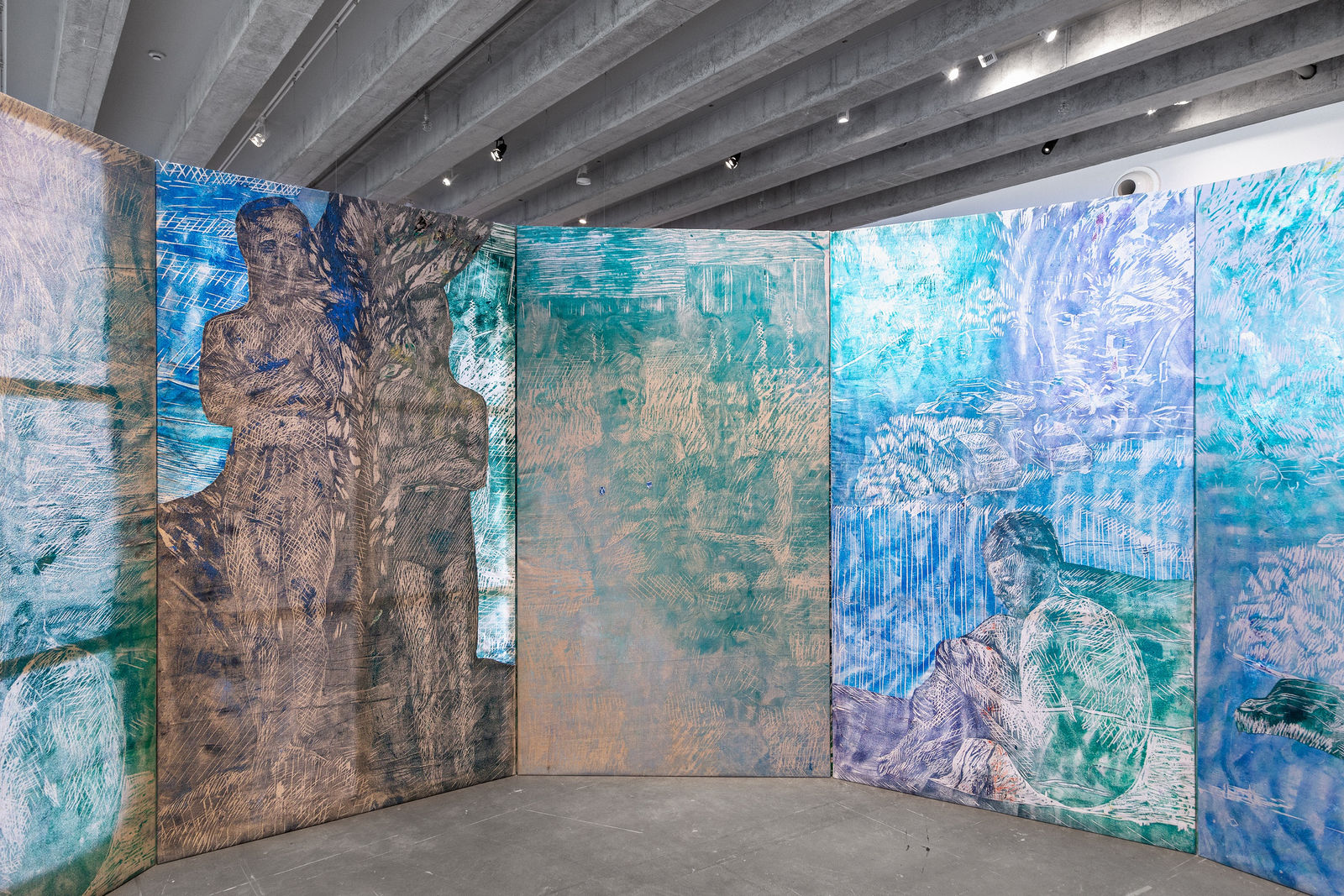 Idun Baltzersen, Installation view, Kalmar Konstmuseum, 2024