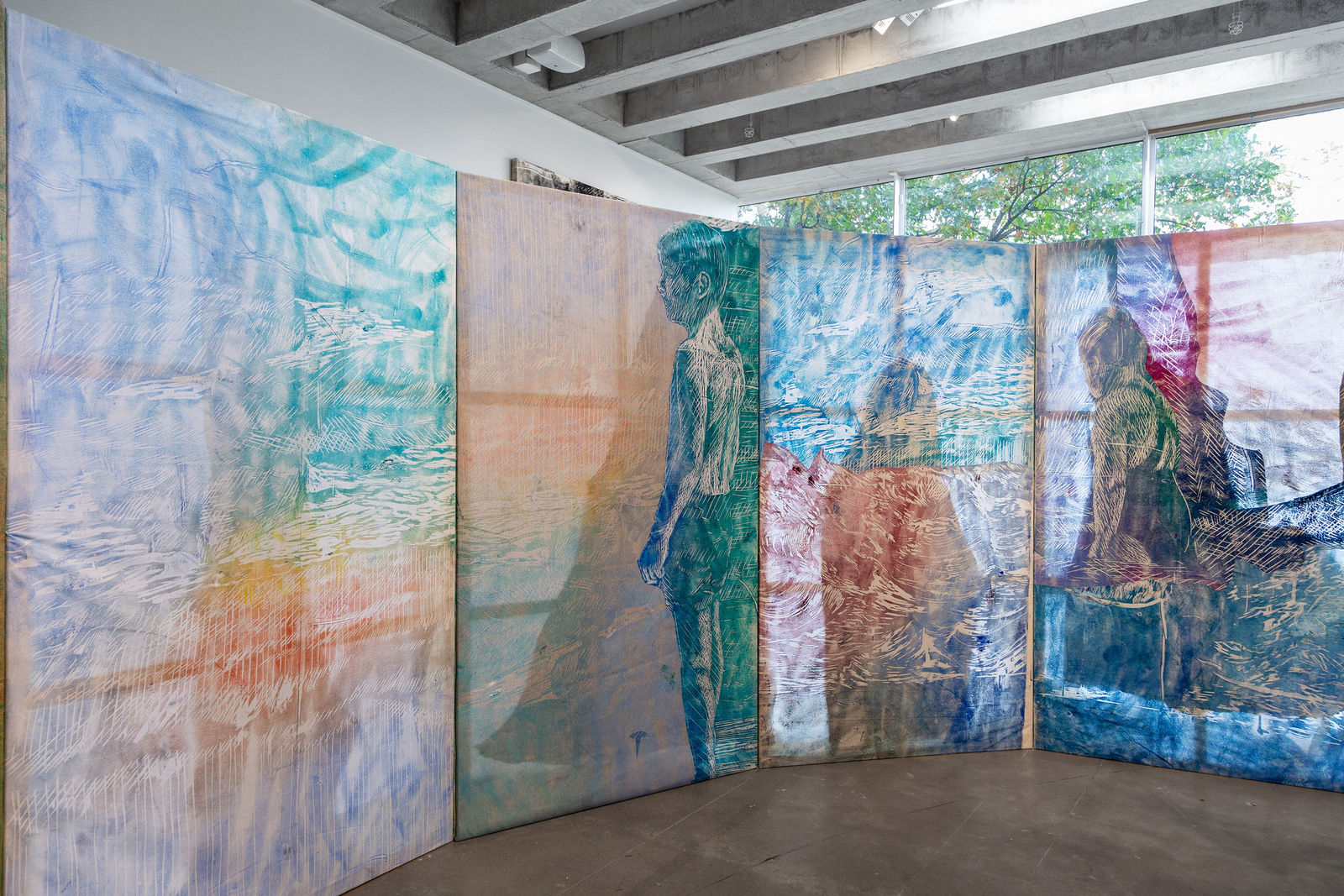Idun Baltzersen, Installation view, Kalmar Konstmuseum, 2024