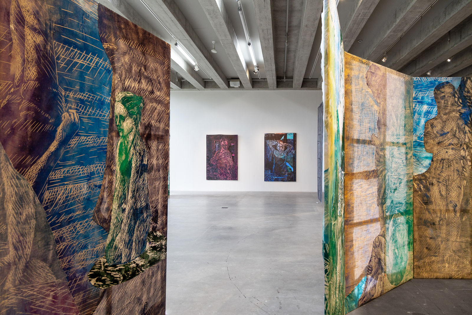 Idun Baltzersen, Installation view, Kalmar Konstmuseum, 2024