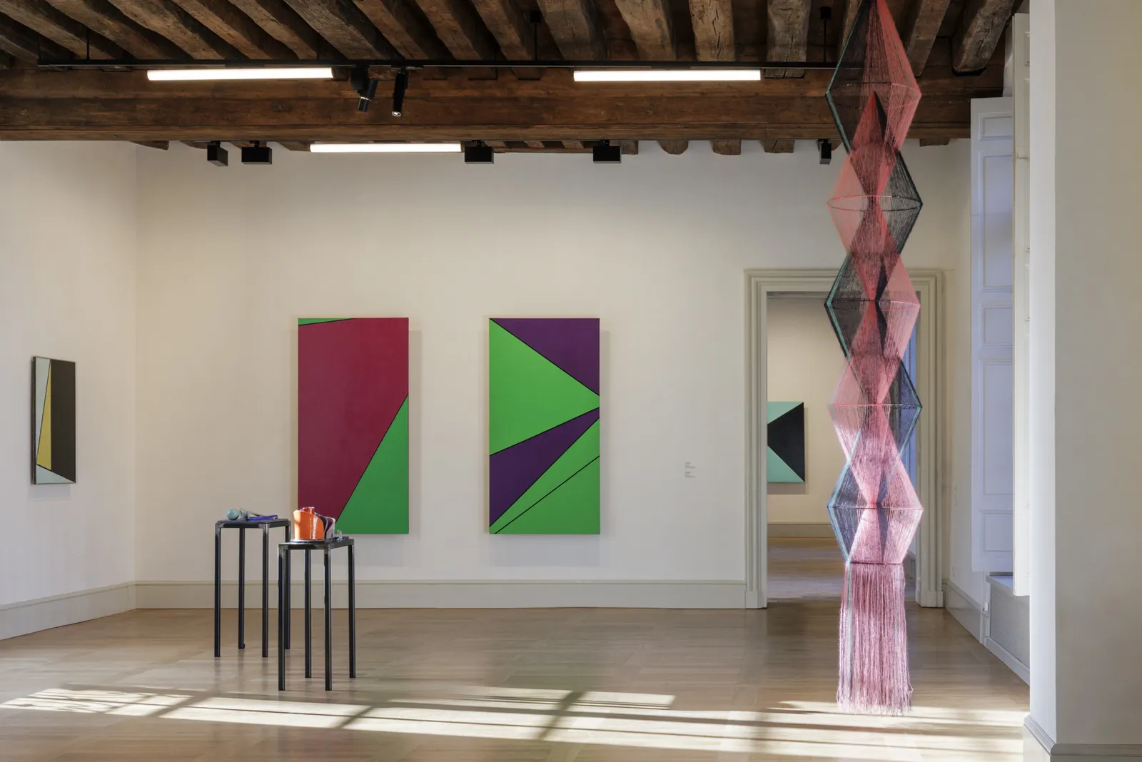 Installation view, ’Formes Ouvertes’, Institute suédois, Paris. Photo: Voyez-Vous (Vinciane Lebrun)